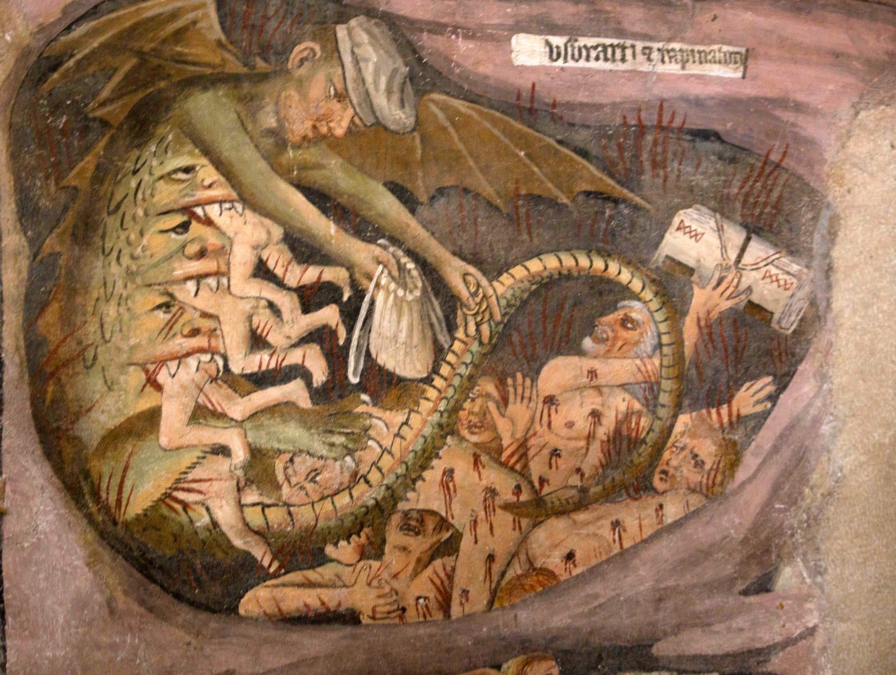 Viimeinen tuomio, n. 1492 (yksityiskohta 3702475) tekijältä Giovanni Canavesio