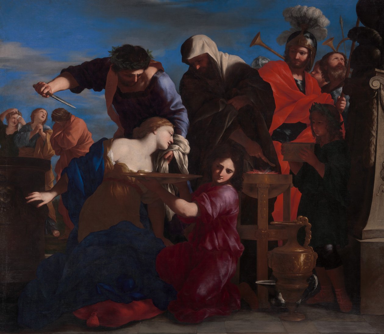 Polyxenan uhri. tekijältä Giovanni Francesco Romanelli