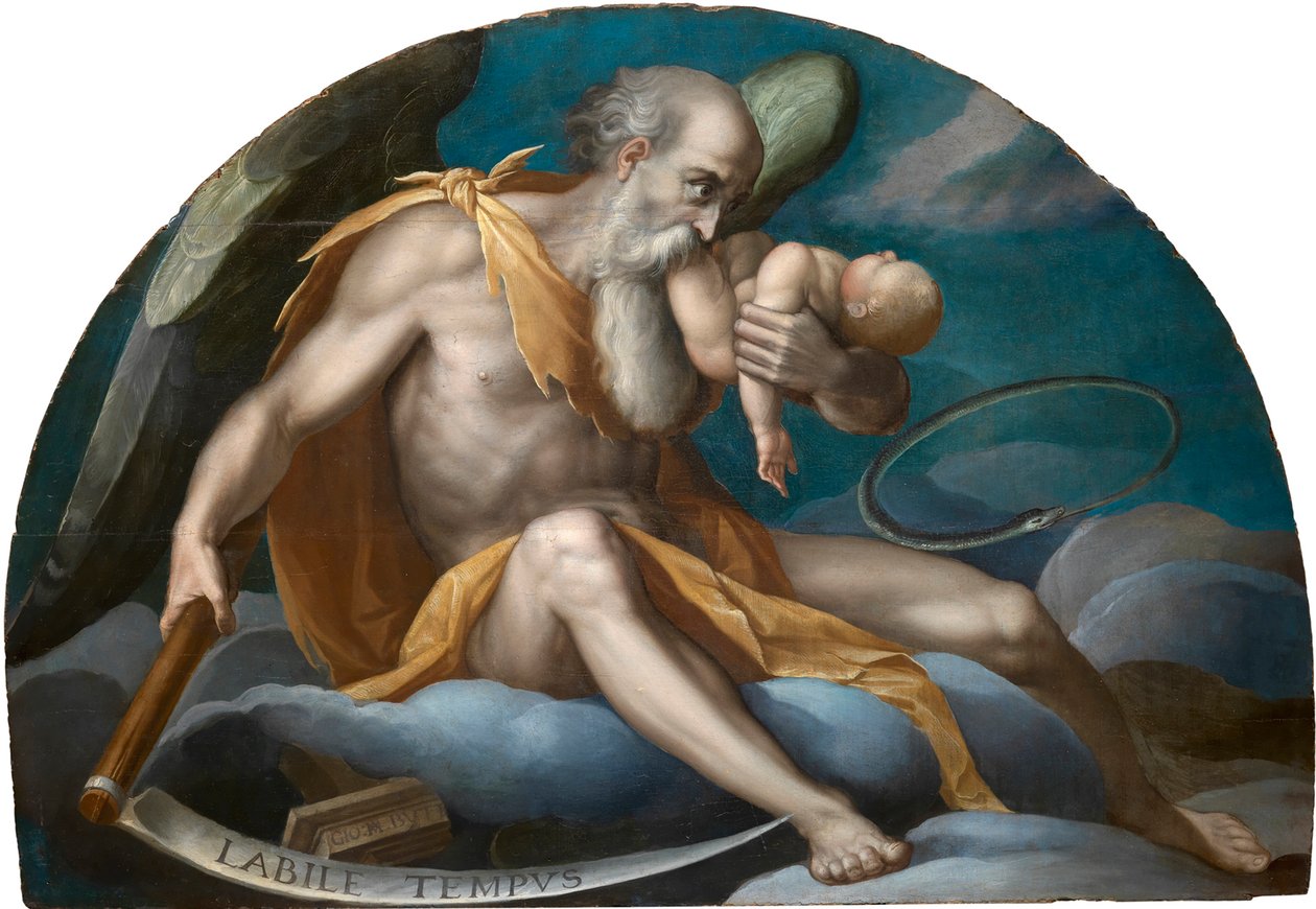 Chronos, 1582-1585. tekijältä Giovanni Maria Butteri
