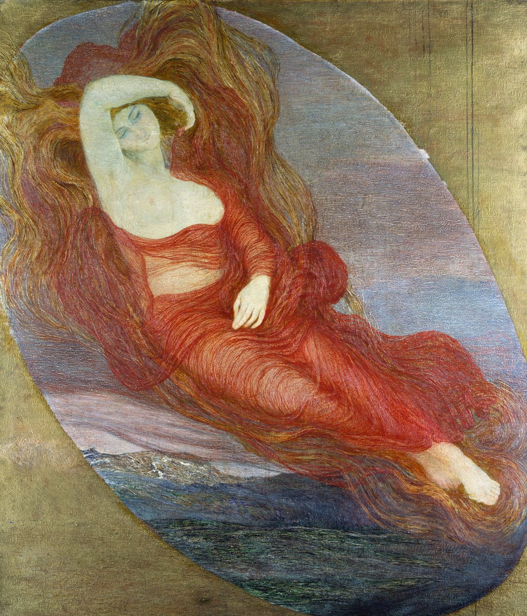 Rakkauden jumalatar tekijältä Giovanni Segantini