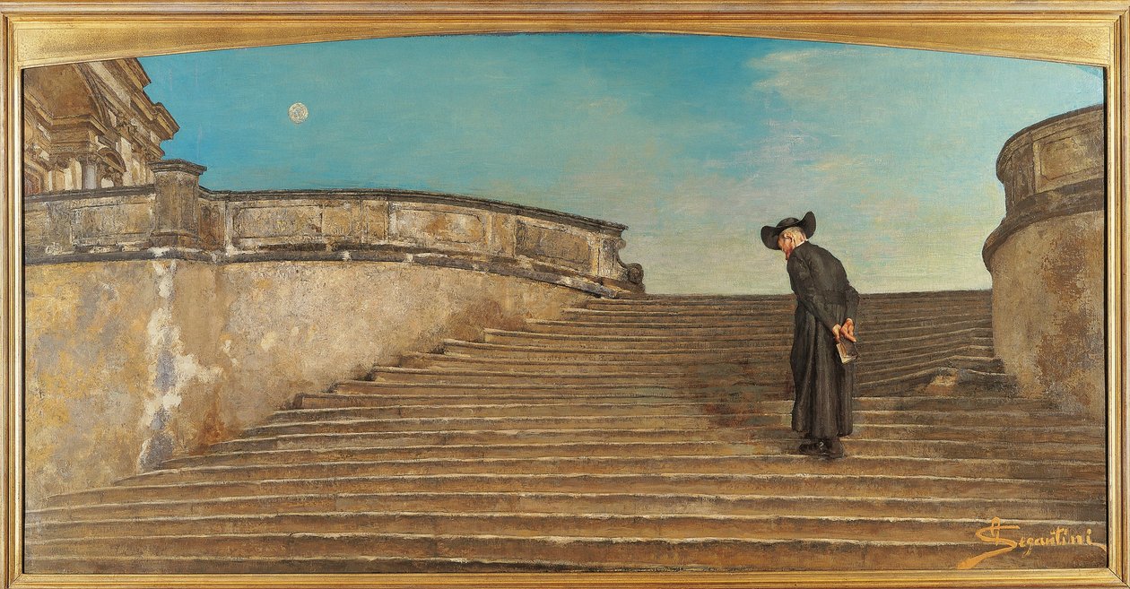 Sveitsi, Saint Moritz, Messu ennen tekijältä Giovanni Segantini