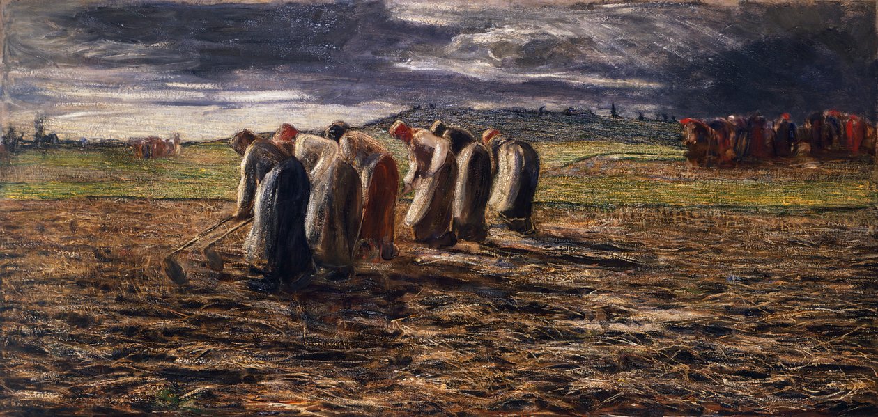 Perunasato, Giovanni Segantini (1858-1899) tekijältä Giovanni Segantini