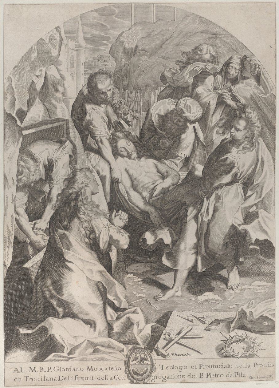 The Tombment, n. 1622. tekijältä Giovanni Temini