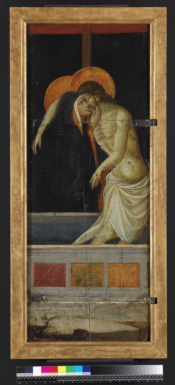 Pieta, käänteinen (tempera ja kulta paneelissa) tekijältä Giovanni dal Ponte