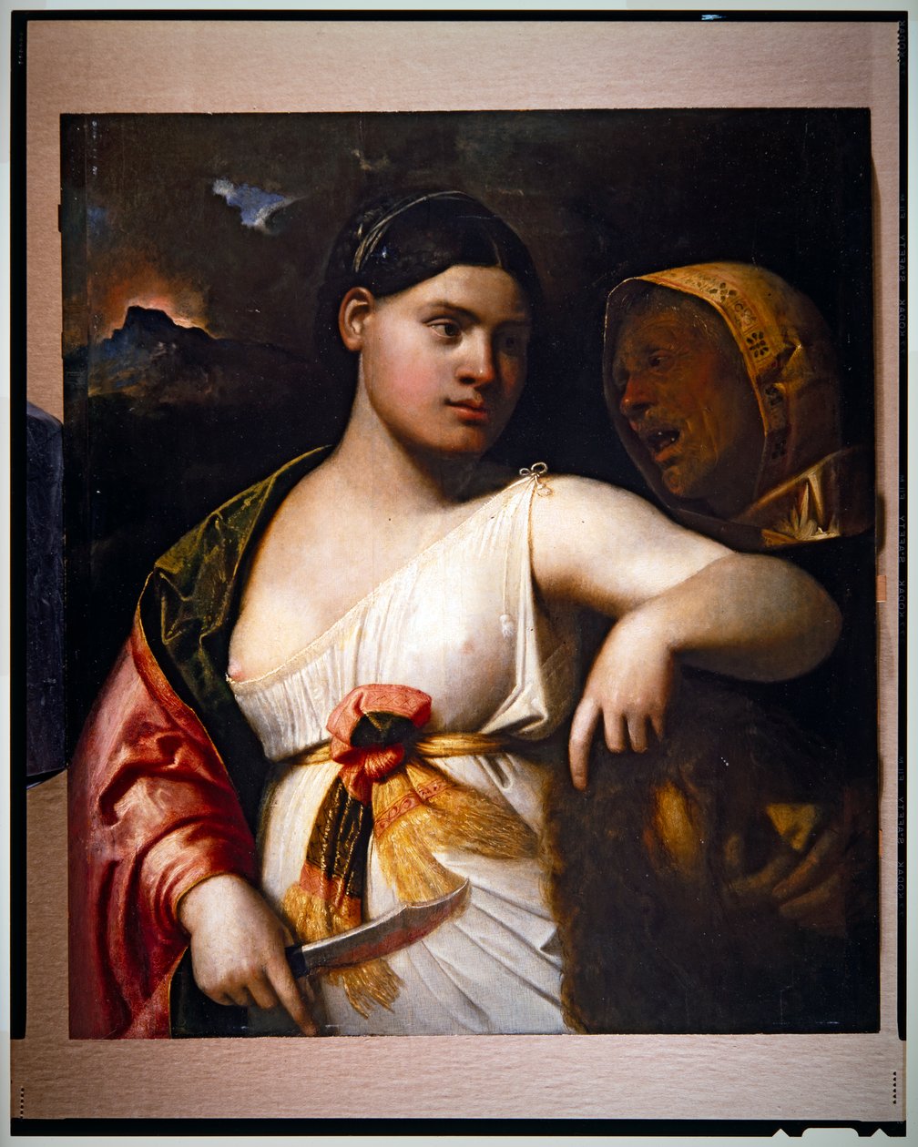 Judith ja Holofernes (maalaus) tekijältä Giovanni de Busi Cariani