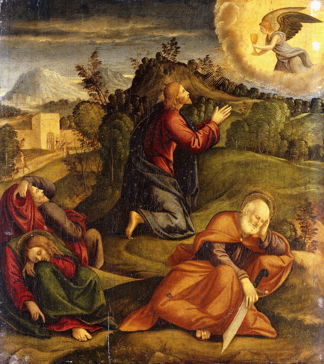 Agony in the Garden, tekijältä Girolamo da Santacroce