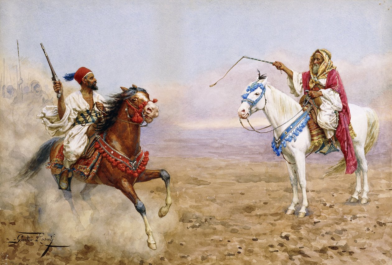 Arabialaiset ratsasmiehet, tekijältä Giulio Rosati