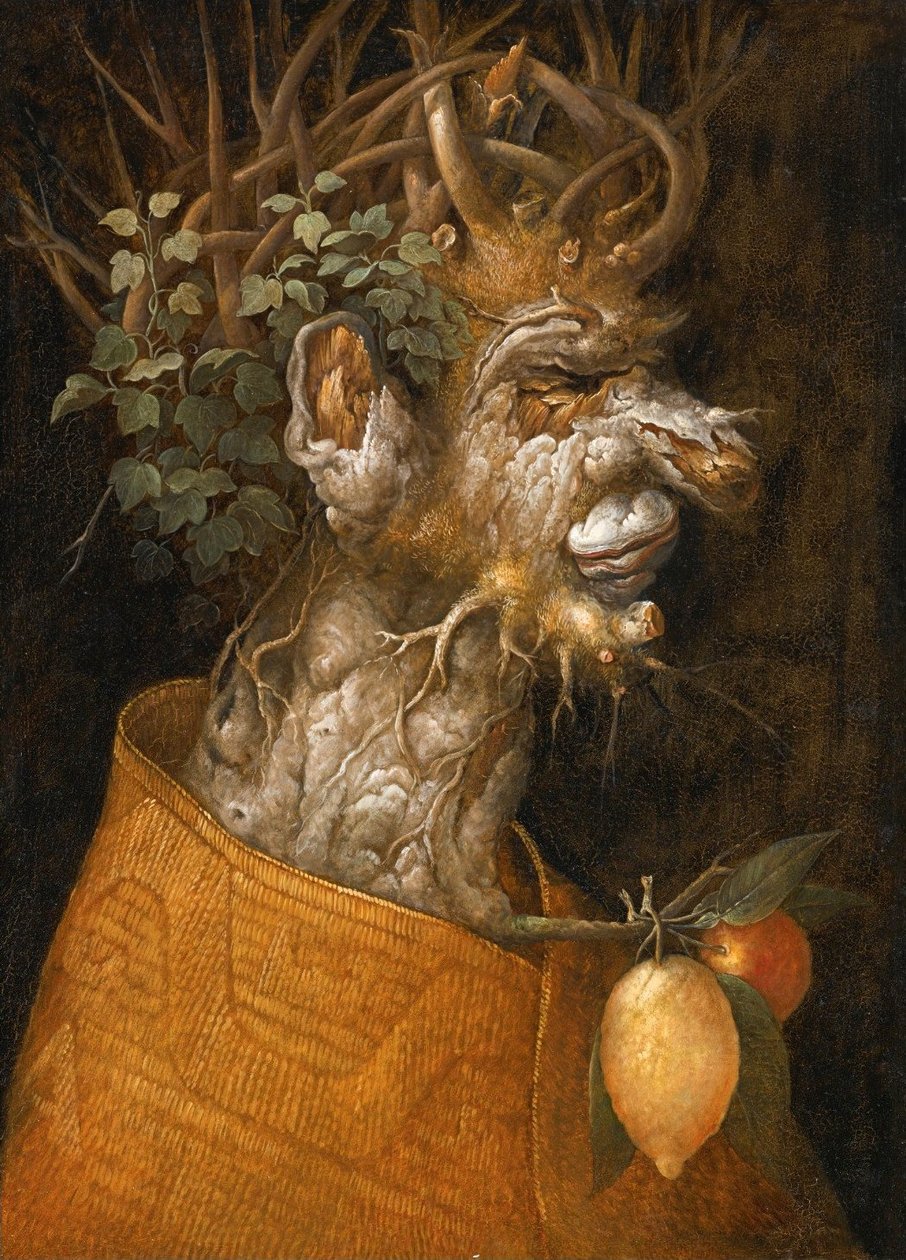  Talven allegoria tekijältä Giuseppe Arcimboldo