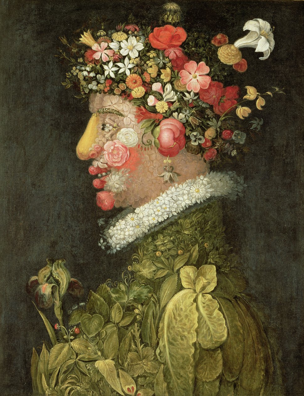 Kevät, tekijältä Giuseppe Arcimboldo