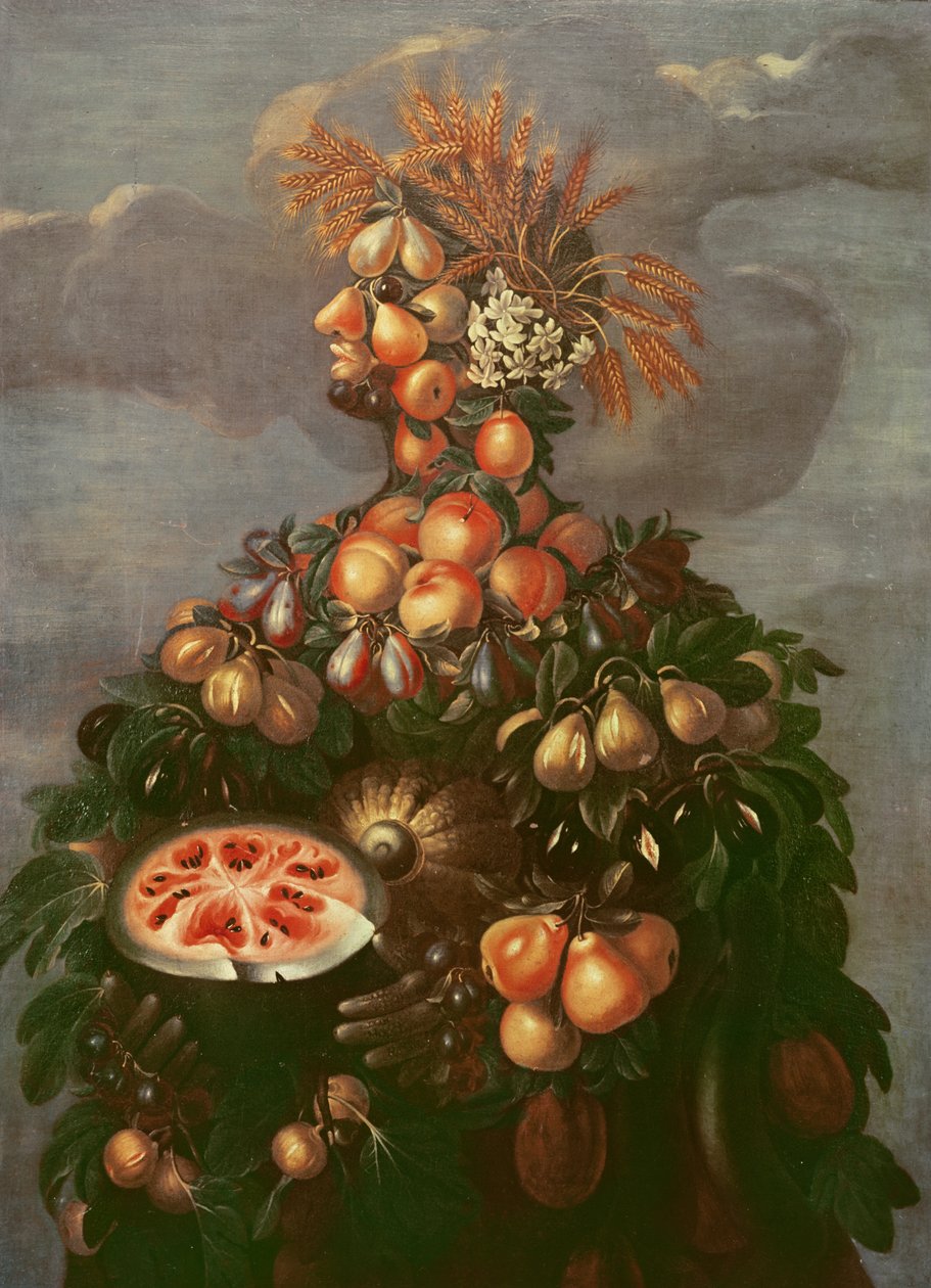 Kesä tekijältä Giuseppe Arcimboldo