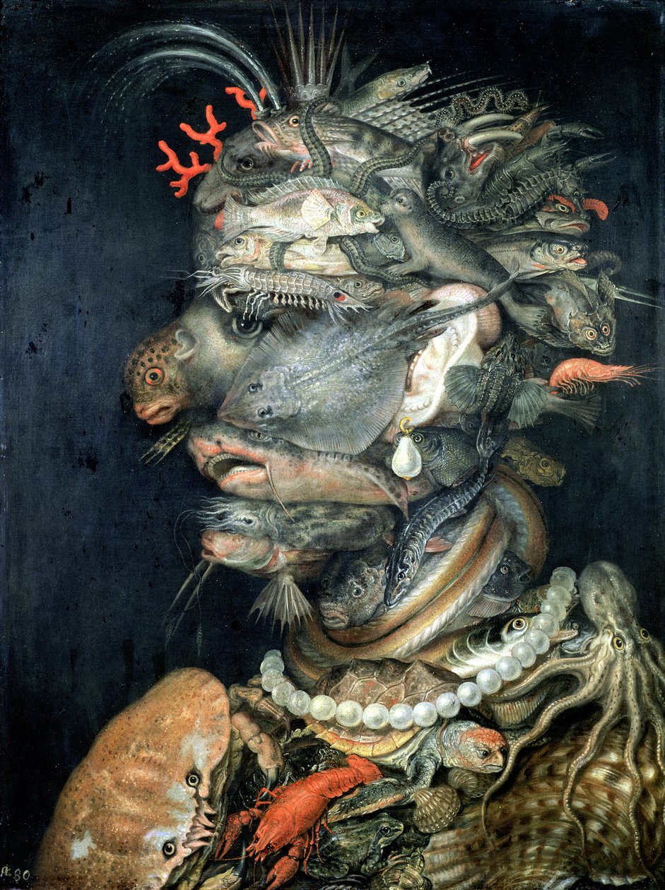 Vesi, tekijältä Giuseppe Arcimboldo