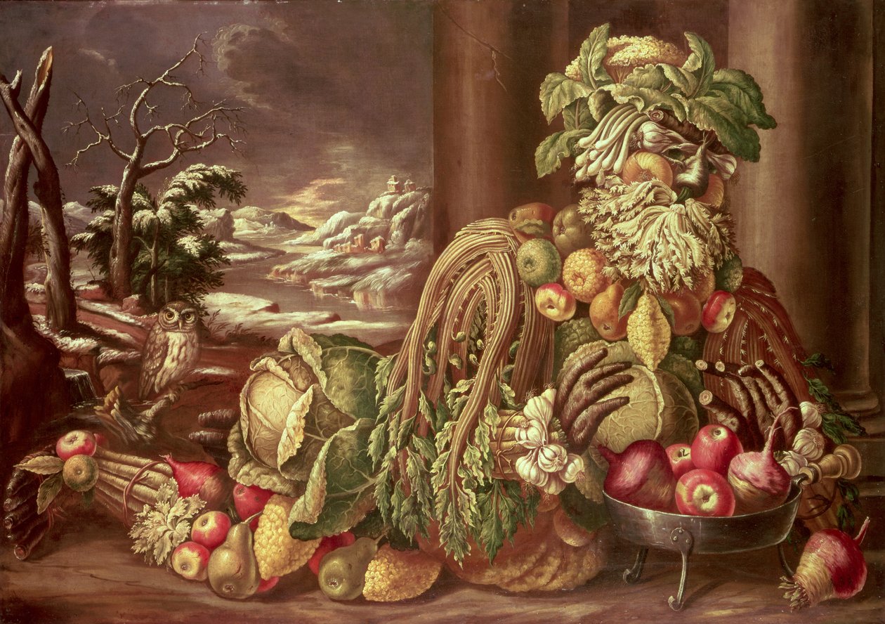 Talvi tekijältä Giuseppe Arcimboldo