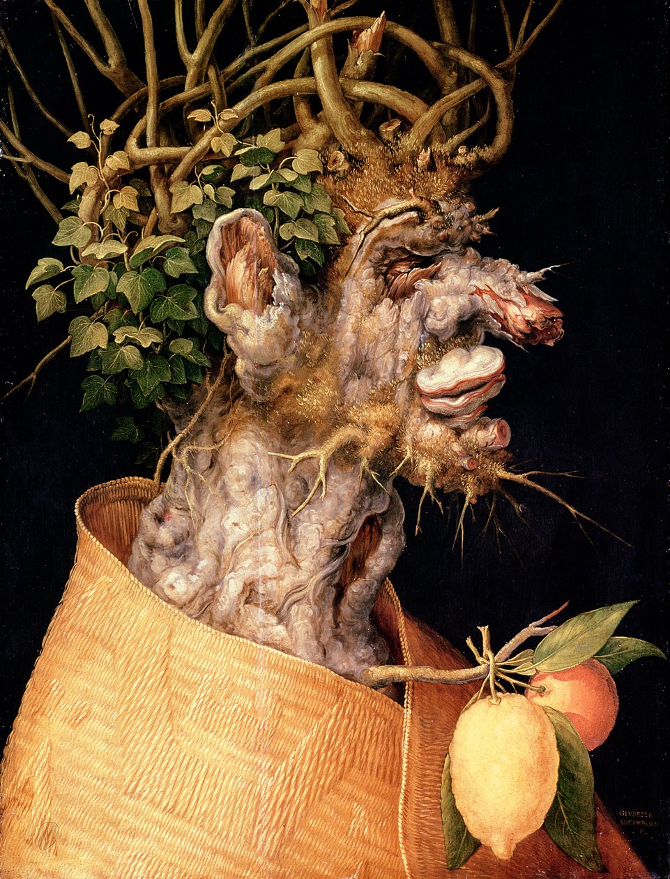 Talvi, tekijältä Giuseppe Arcimboldo