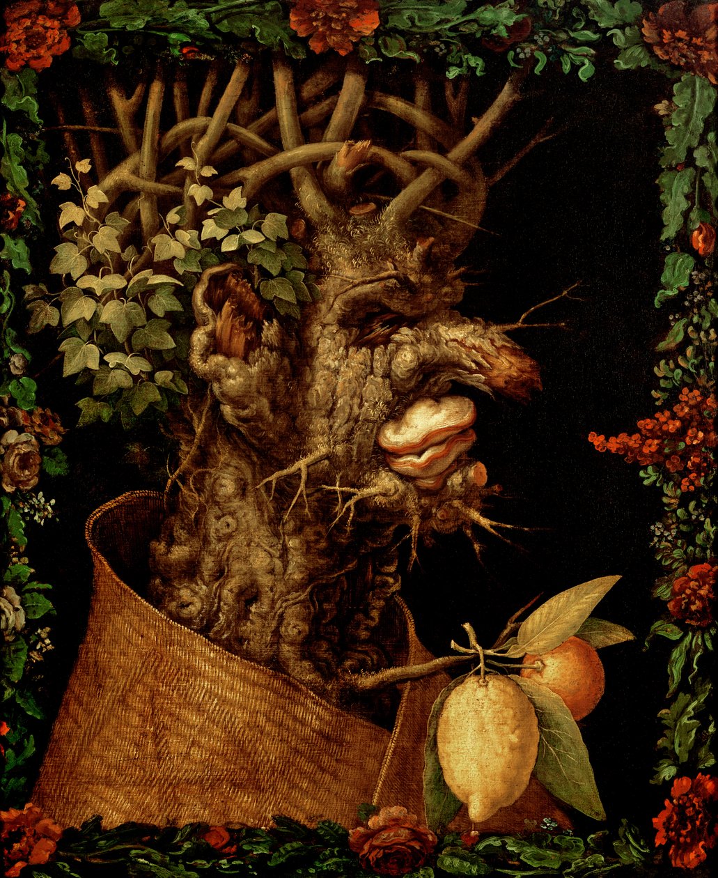 Talvi, 1573 tekijältä Giuseppe Arcimboldo
