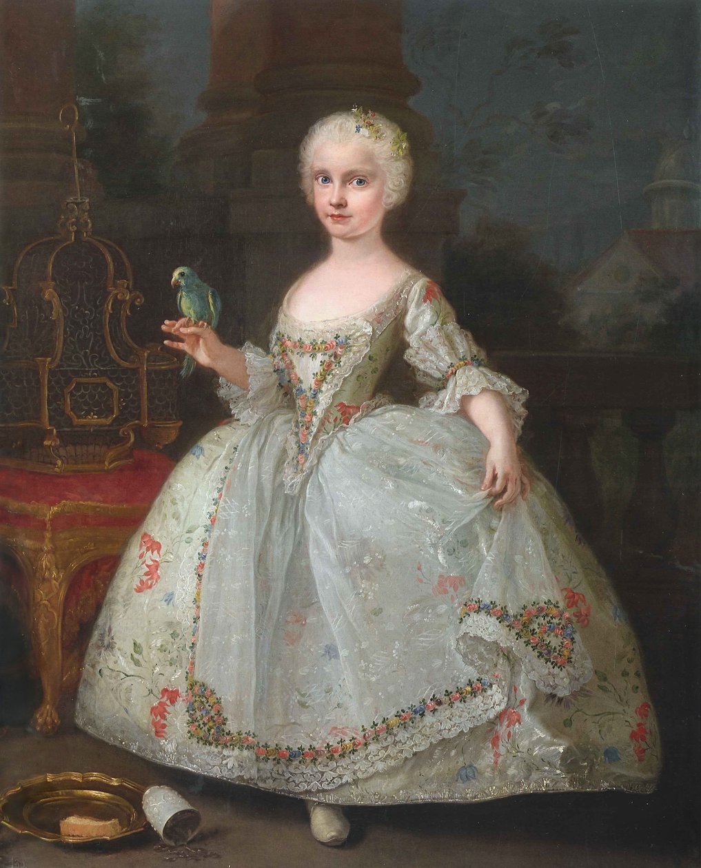 Infanta María Isabel, Espanja (1743-1749) tekijältä Giuseppe Bonito