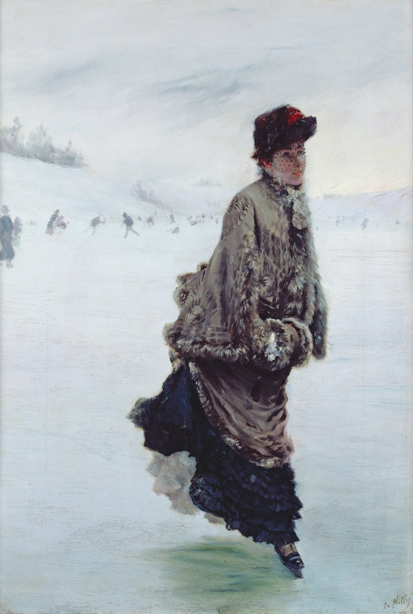 Luistelija tekijältä Giuseppe de Nittis