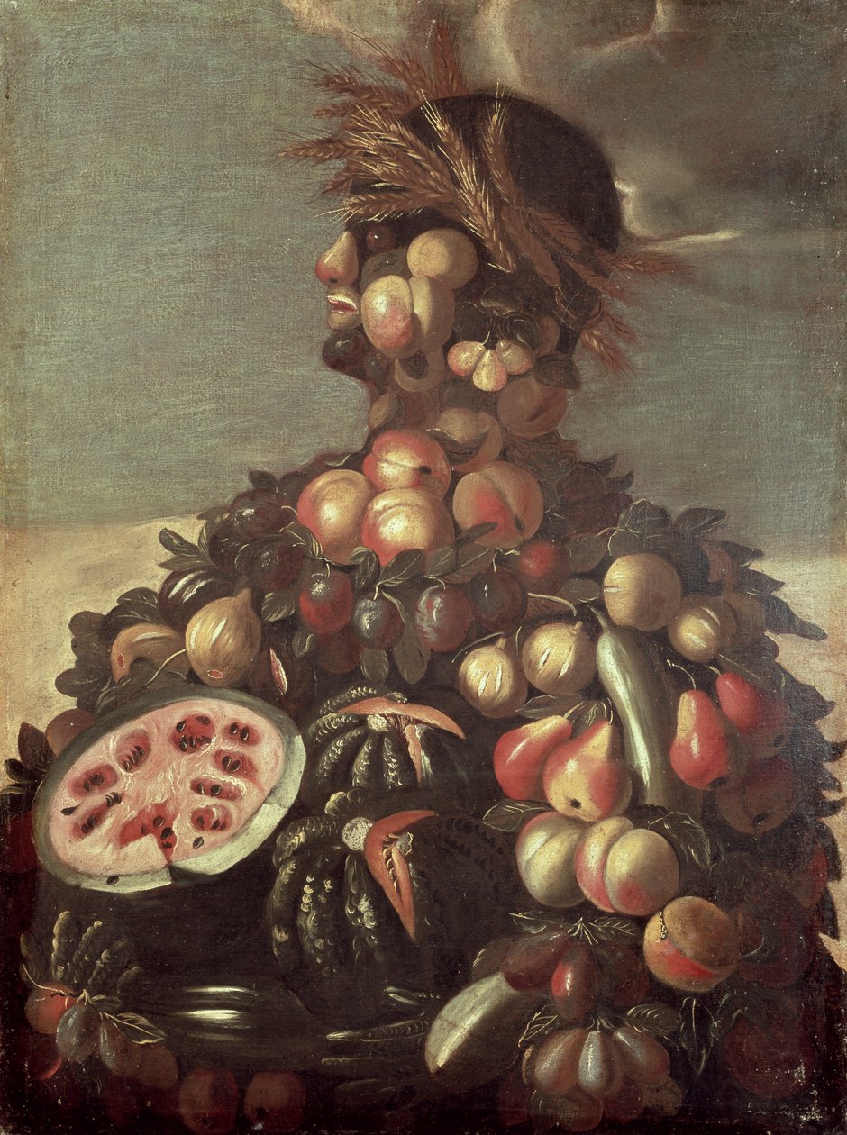 Kesä tekijältä Giuseppe Arcimboldo