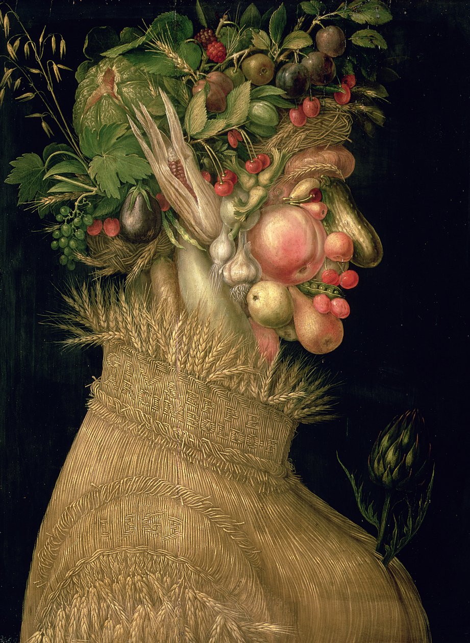Kesä tekijältä Giuseppe Arcimboldo
