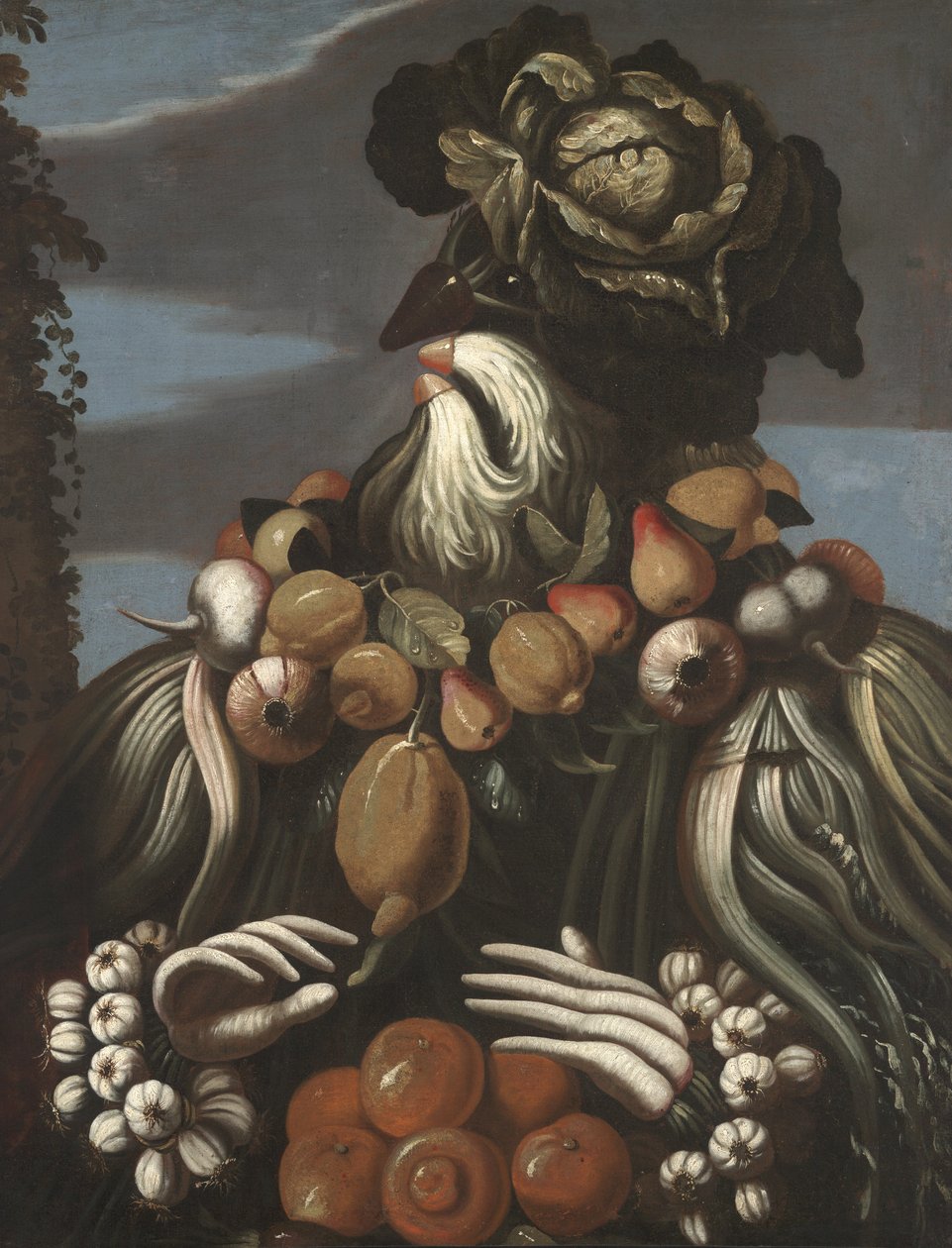 Talvi, noin 1580-1600 tekijältä Giuseppe Arcimboldo