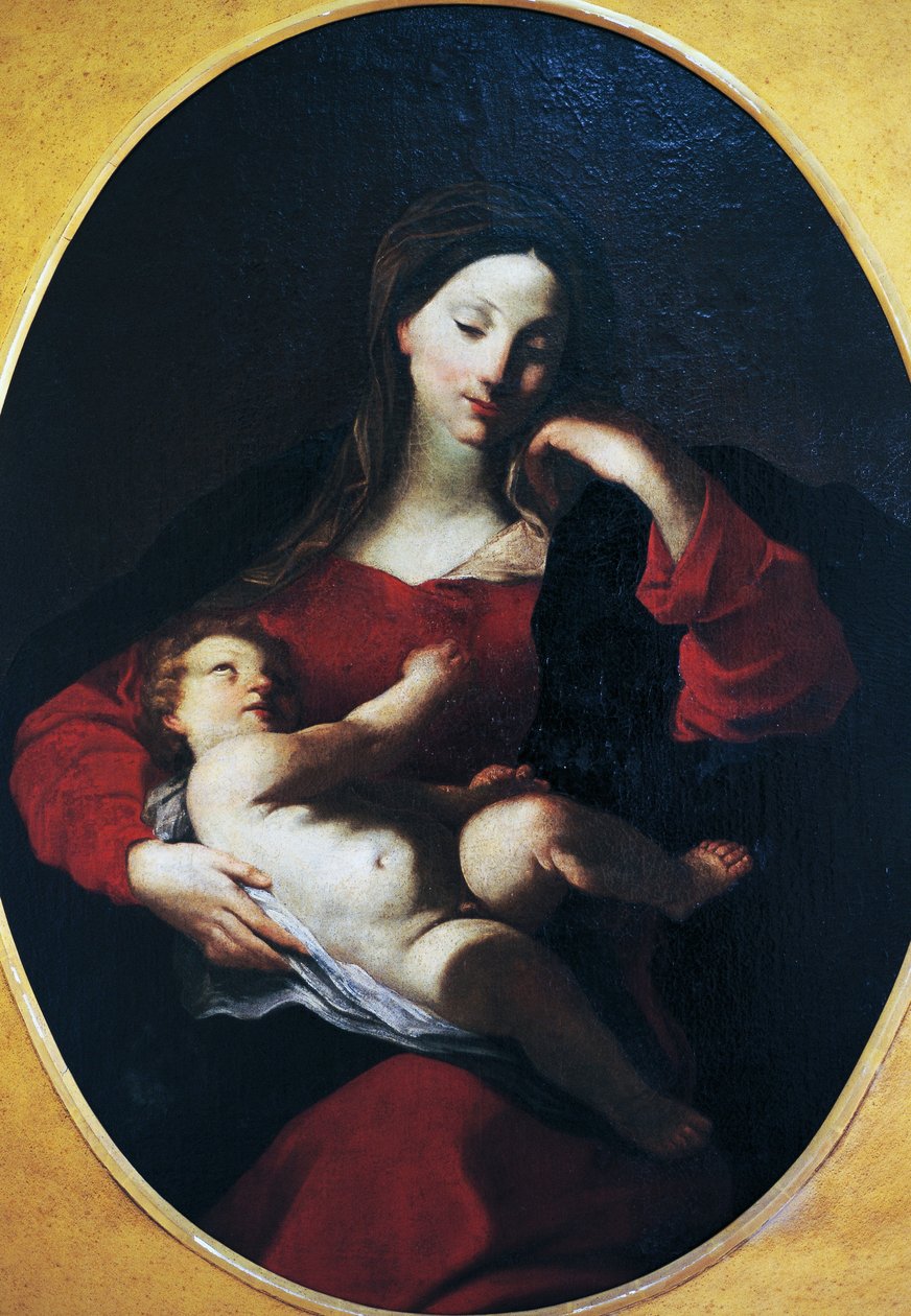 Madonna lapsen kanssa, Giuseppe Bazzani (1690-1769) tekijältä Giuseppe Bazzani