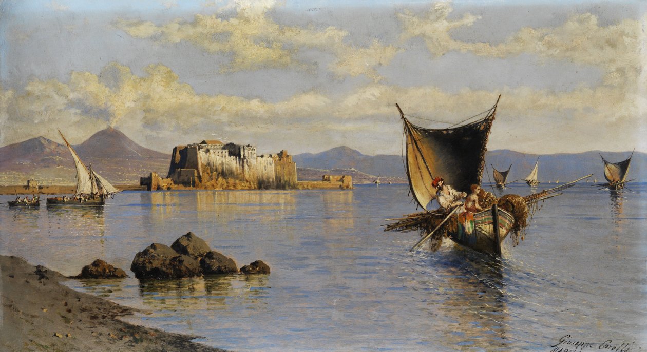 Bucht von Neapel ja Castel dell