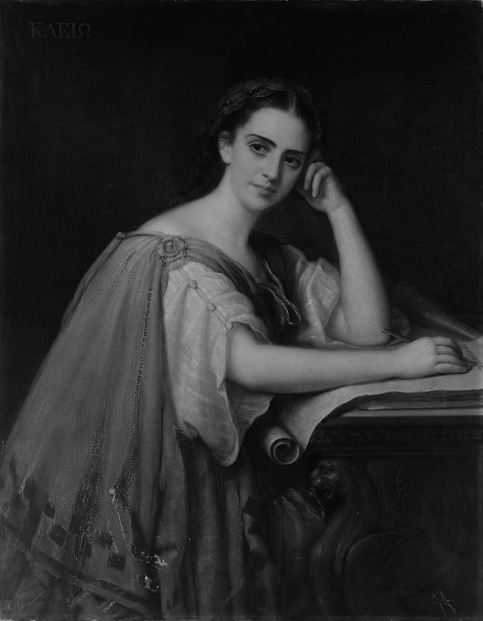 Clio, 1869. tekijältä Giuseppe Fagnani