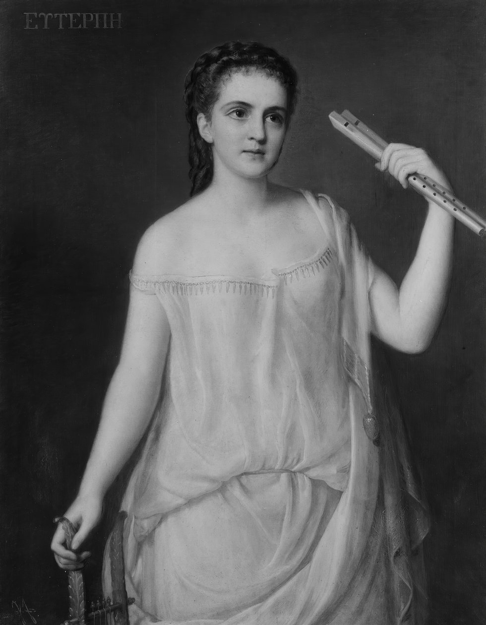 Euterpe, 1869. tekijältä Giuseppe Fagnani