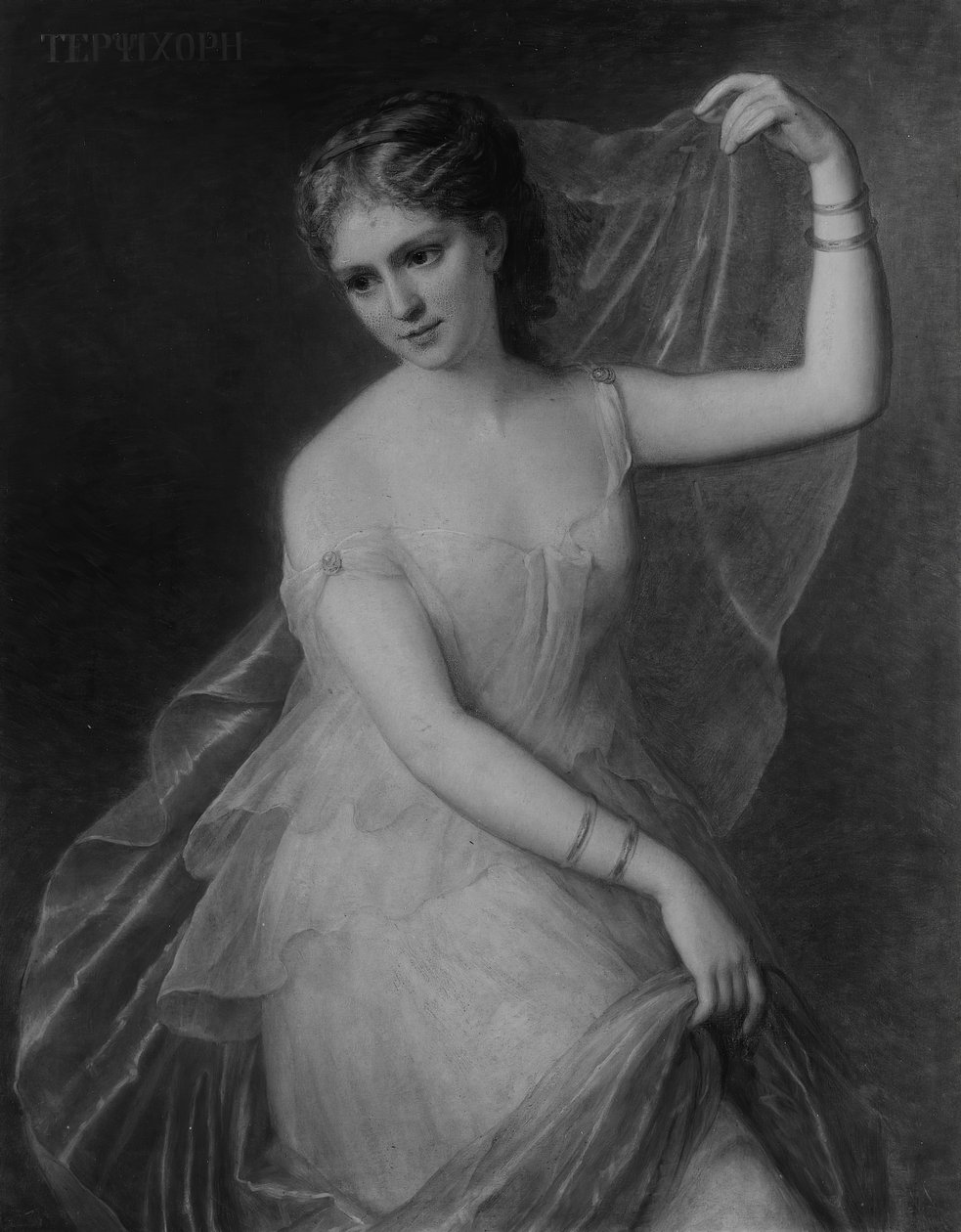 Terpsichore, 1869. tekijältä Giuseppe Fagnani