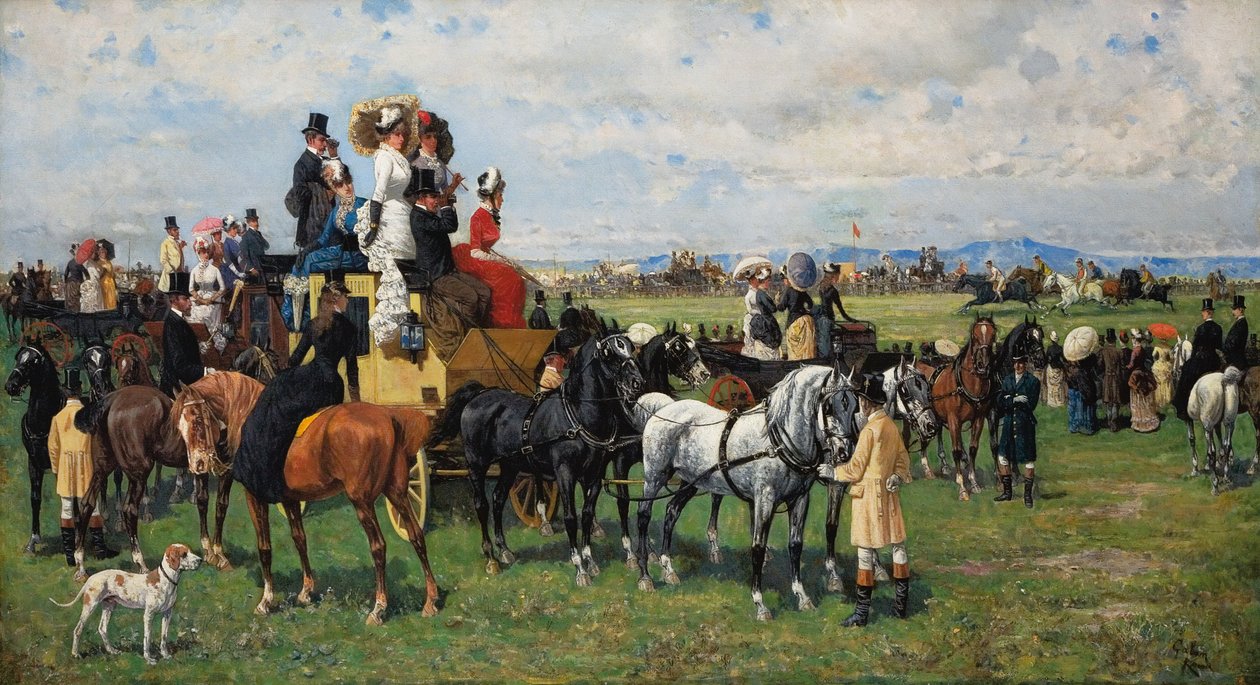 Derby Reale, vuoden 1880 jälkeen tekijältä Giuseppe Gabani