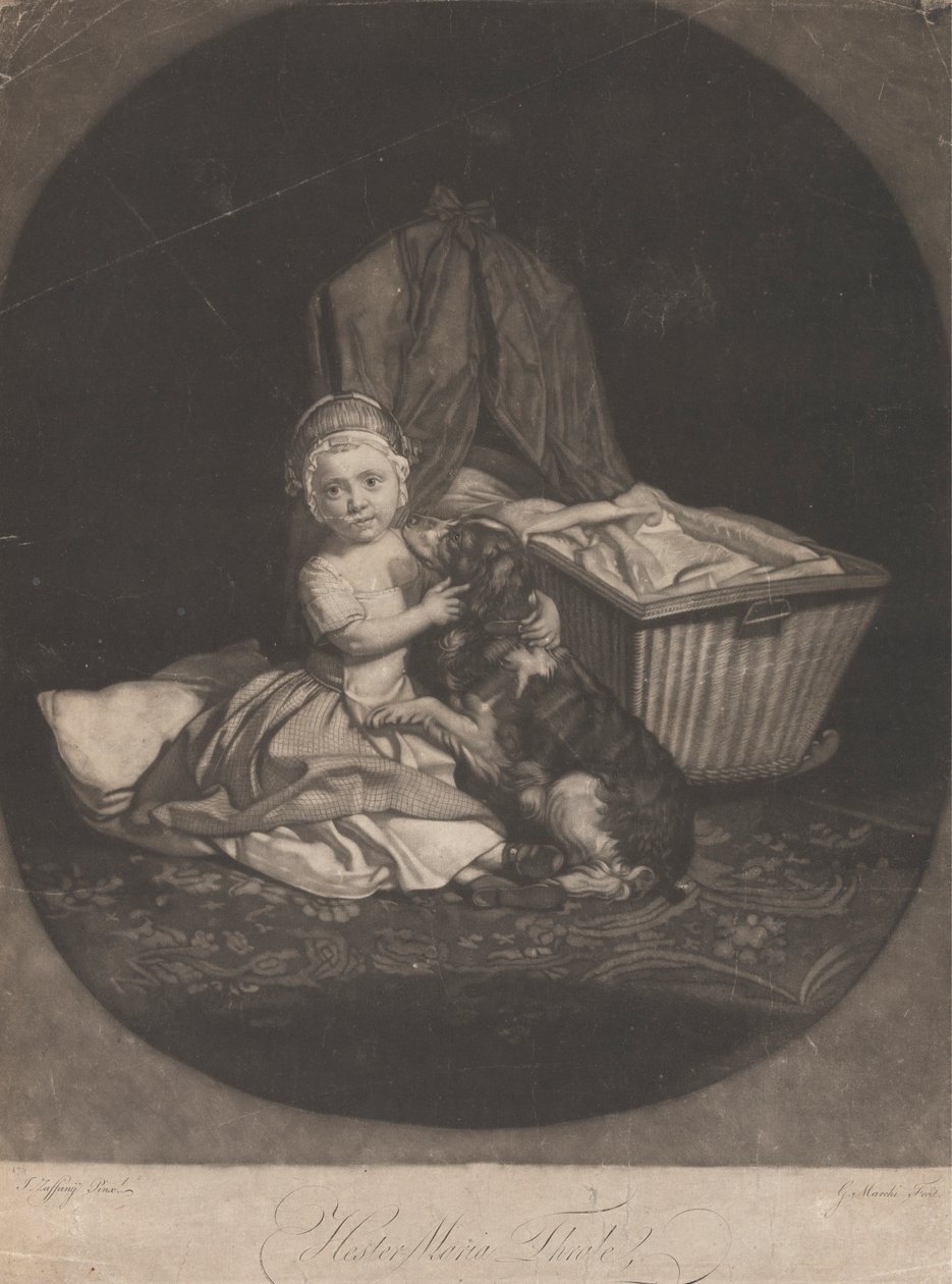 Hester Maria Thrale tekijältä Giuseppe Marchi