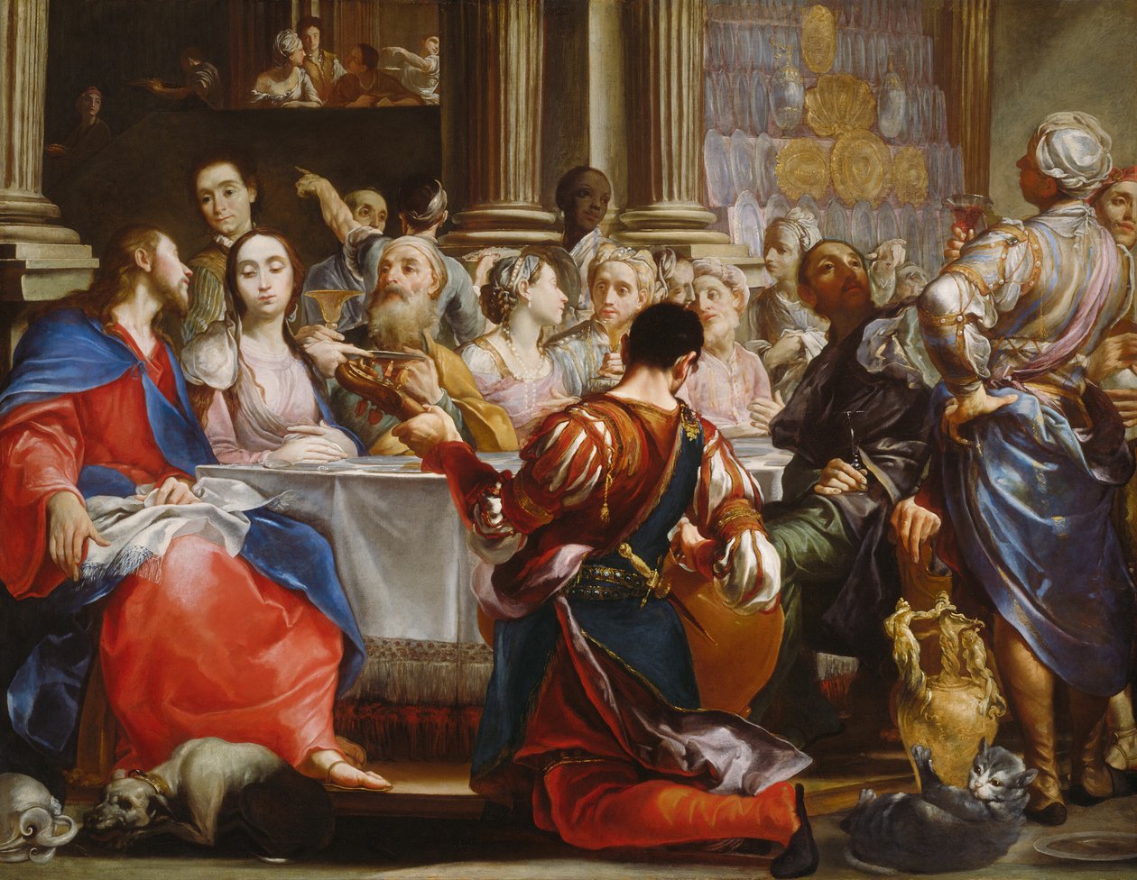 Häät Canassa, n. 1686. tekijältä Giuseppe Maria Crespi