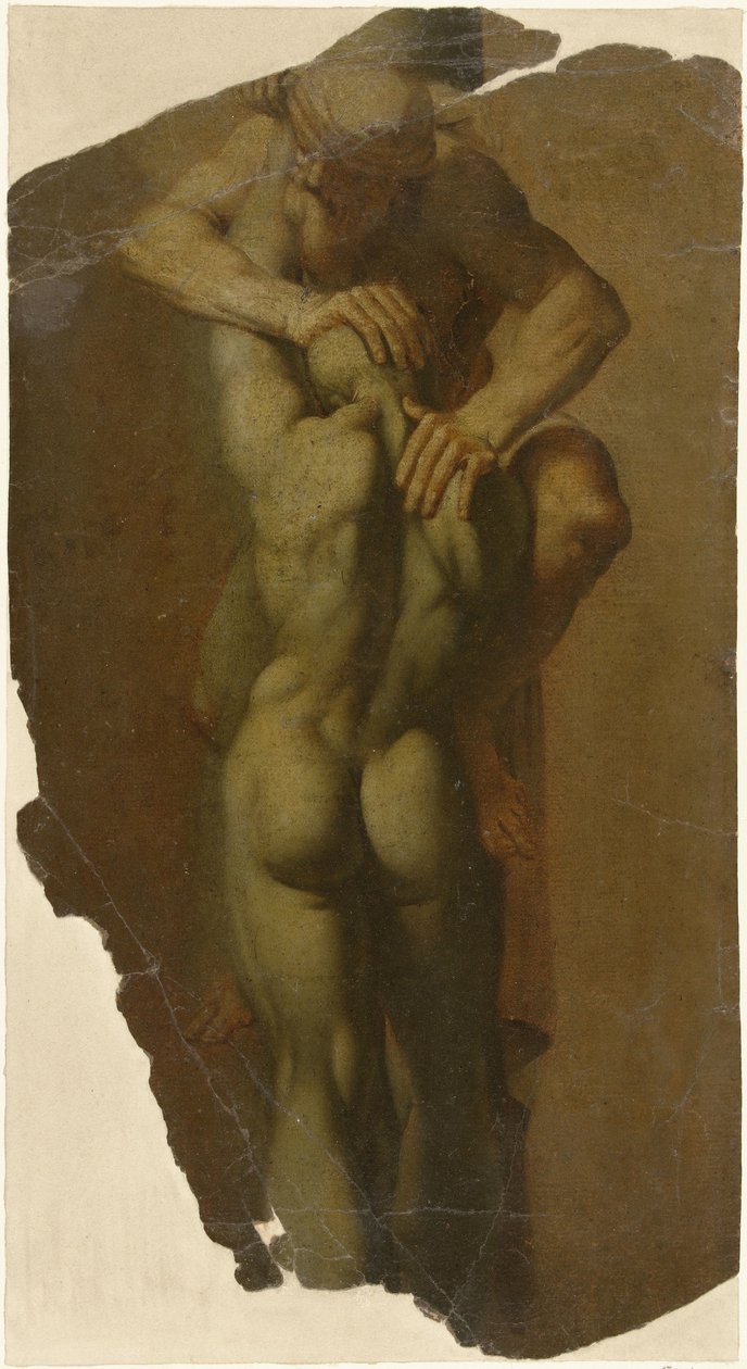 Twee cariatiden tekijältä Giuseppe Maria Crespi