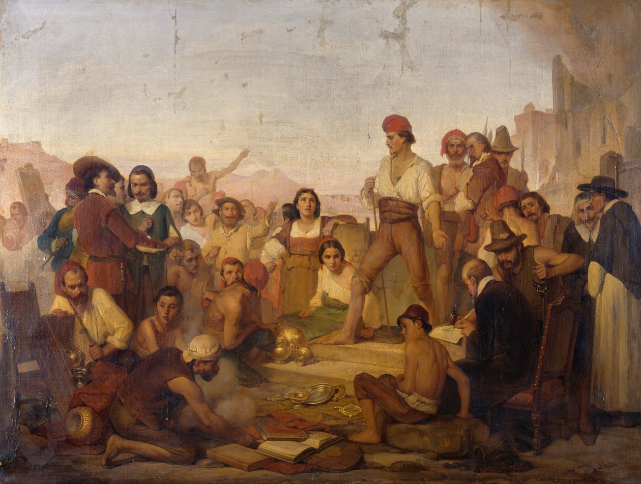 Masaniello (Tommaso Aniello) tekijältä Giuseppe Mazza