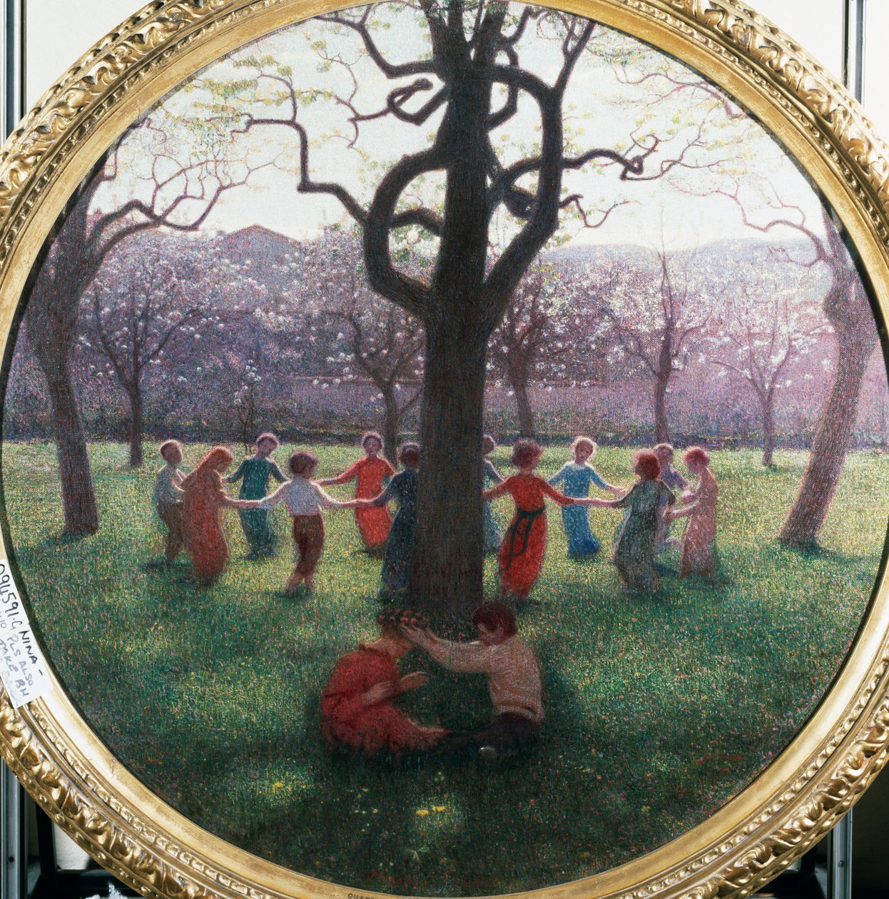 Kevään idylli tekijältä Giuseppe Pellizza da Volpedo
