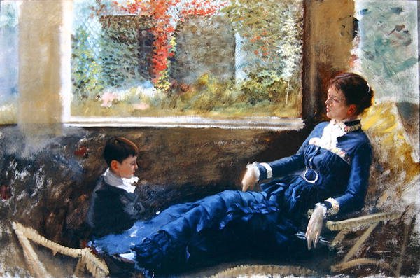 Lepo, 1879 tekijältä Giuseppe de Nittis