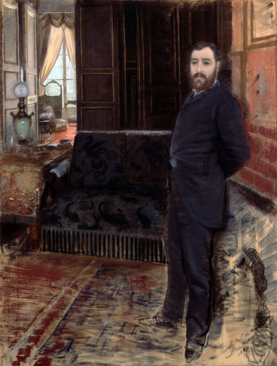 Omakuva tekijältä Giuseppe de Nittis