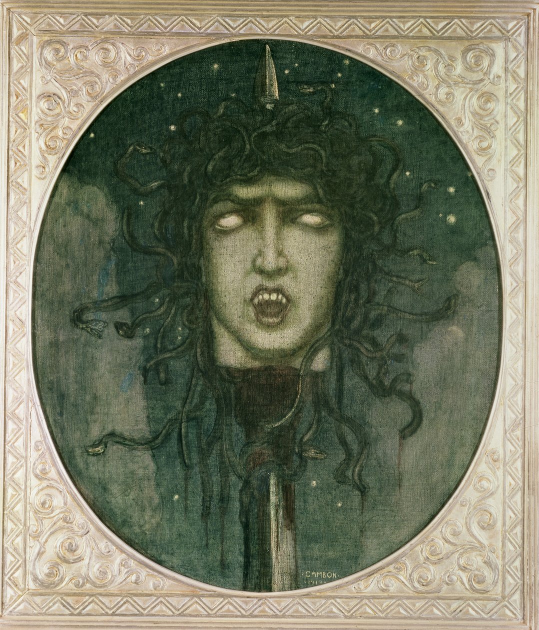 Medusa, 1919 tekijältä Glauco Cambon
