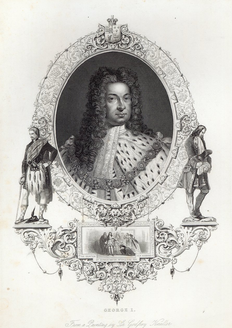 George I tekijältä Godfrey Kneller