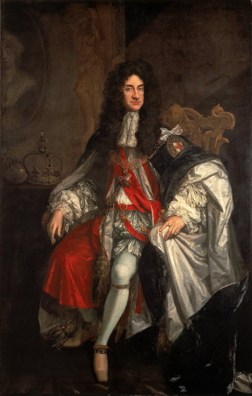 Kuningas Kaarle II tekijältä Godfrey Kneller