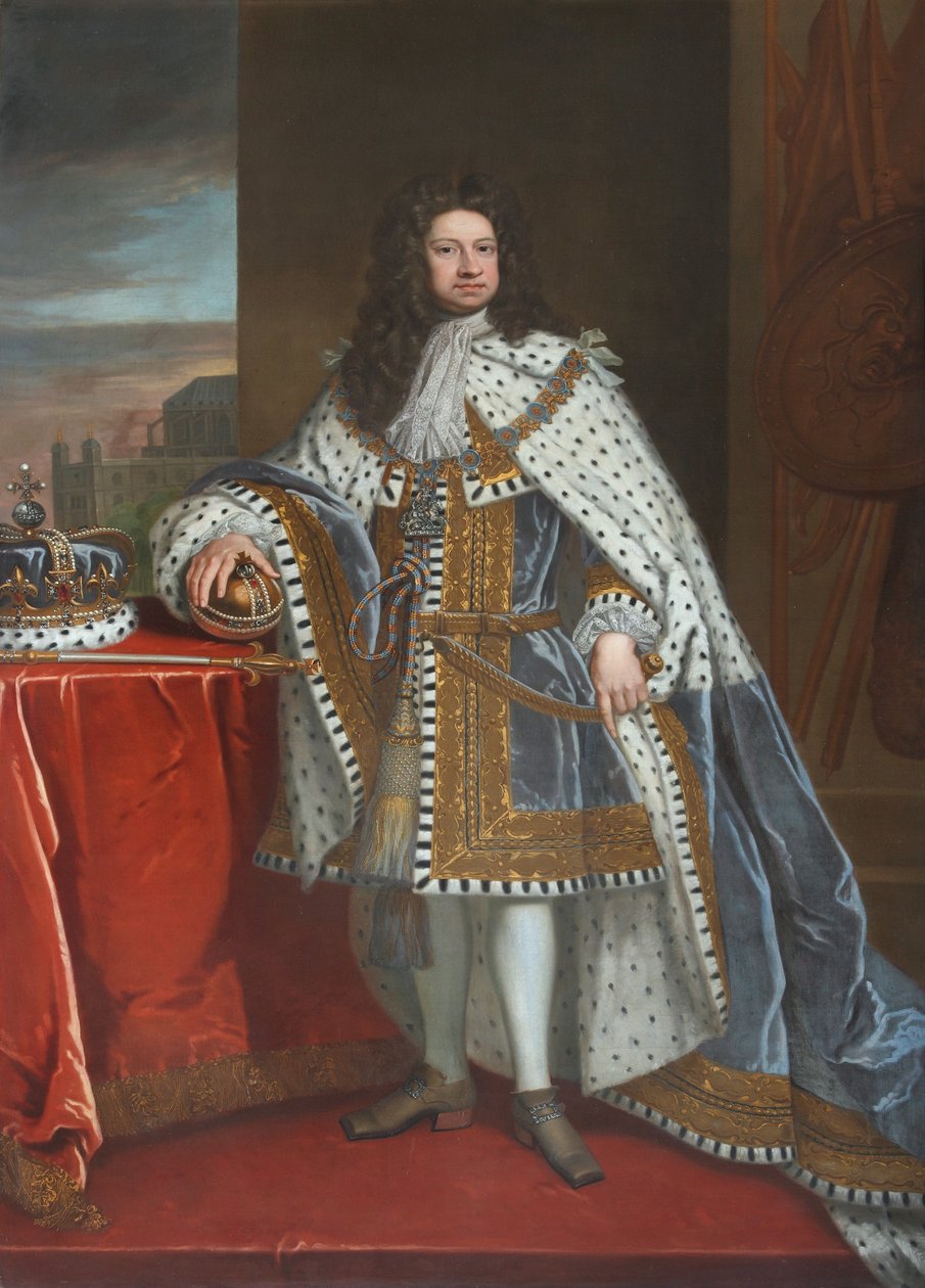 Kuningas Yrjö I tekijältä Godfrey Kneller