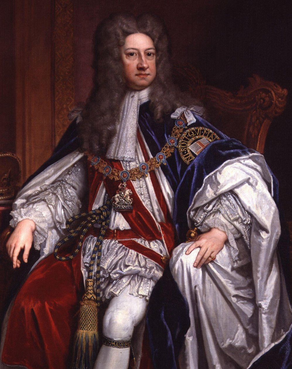 Kuningas Yrjö I tekijältä Godfrey Kneller