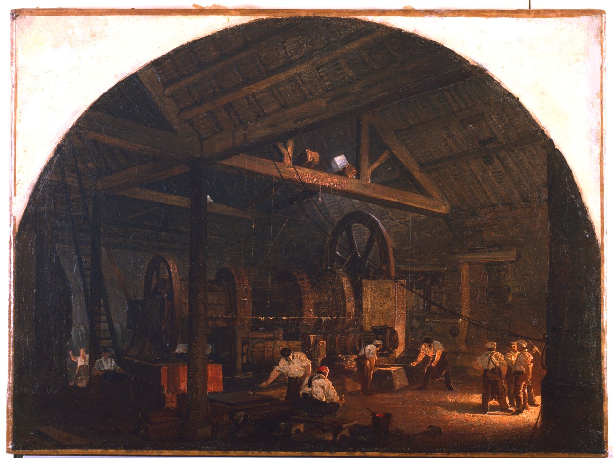 Tilt Forge, c1845-1866 tekijältä Godfrey Sykes