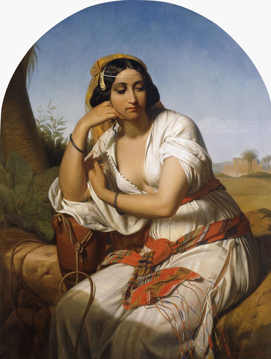 Beduiininainen, 1848 tekijältä Godfried Guffens