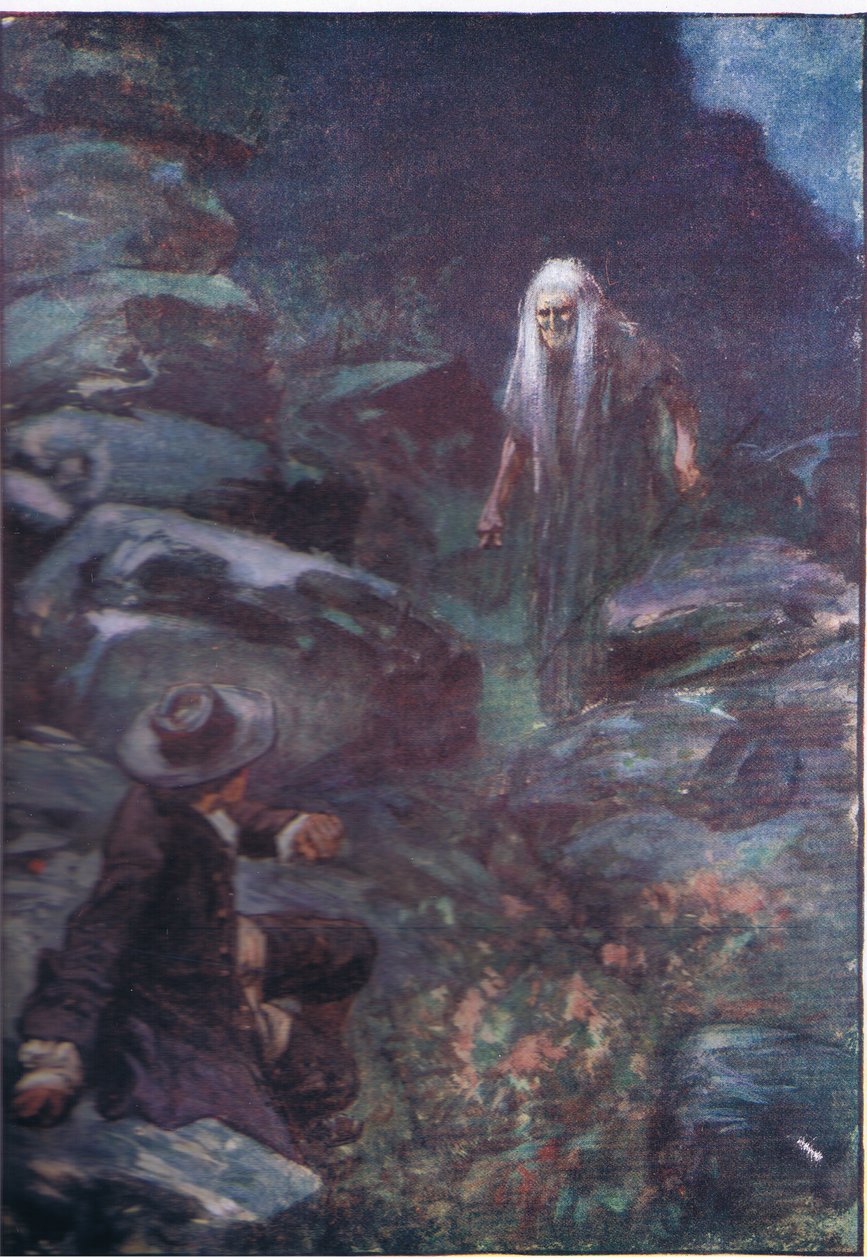 Kaikki tämä samalla kun pelottava nainen lähestyi, Lorna Doone, W & R Chambers Ltd., 1921. tekijältä Gordon Frederick Browne