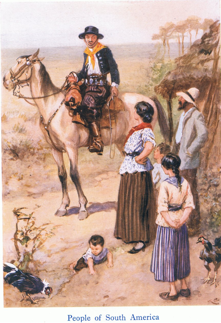 Etelä-Amerikan ihmiset tekijältä Gordon Frederick Browne