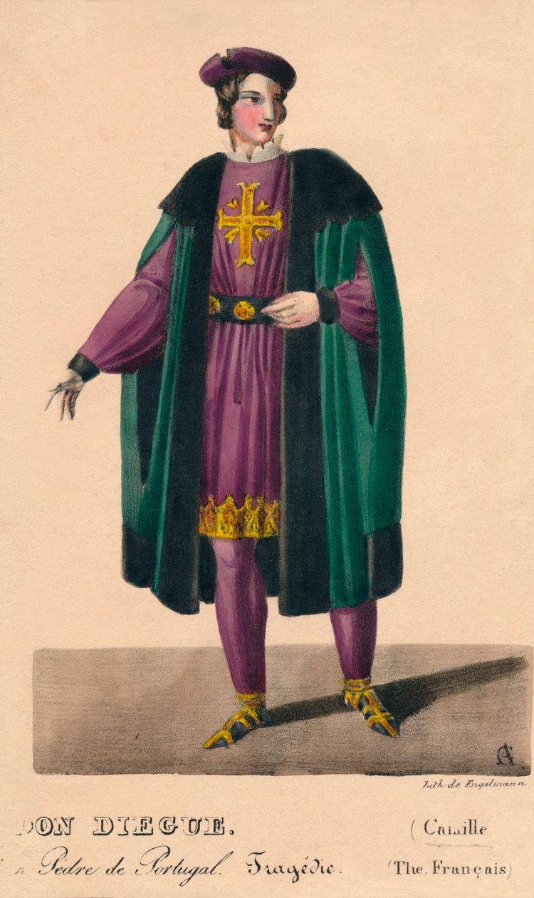 Don Diegue, 1820-luku. tekijältä Gottfried or Godefroy Engelmann