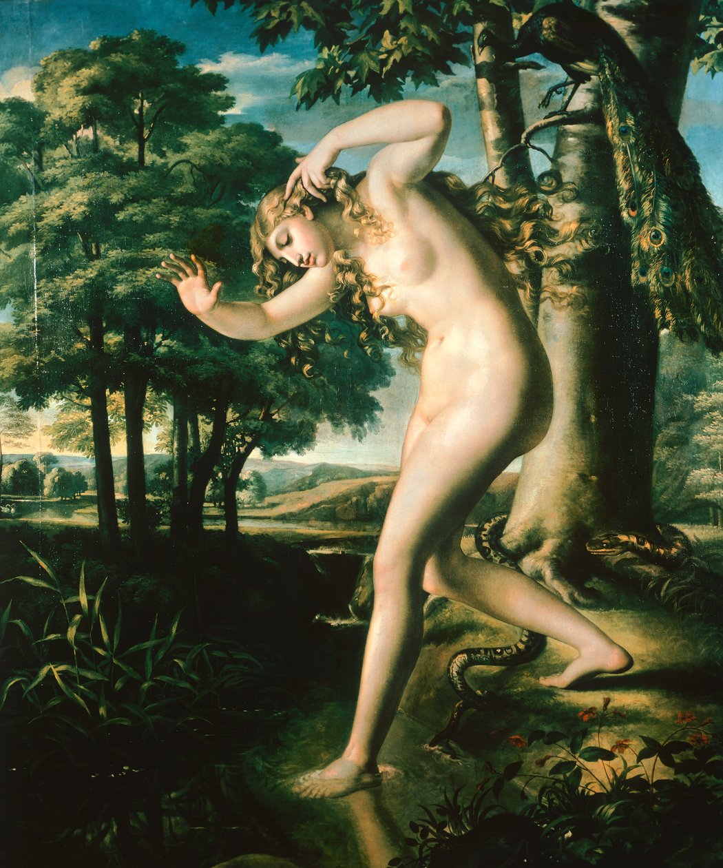Christian Gottlieb Schickin Eva (1776-1812) tekijältä Gottlieb Schick