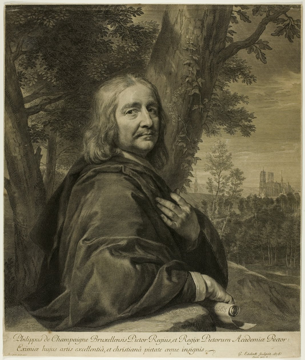 Philip of ChampaignePhilip of Champaigne tekijältä Gérard Edelinck