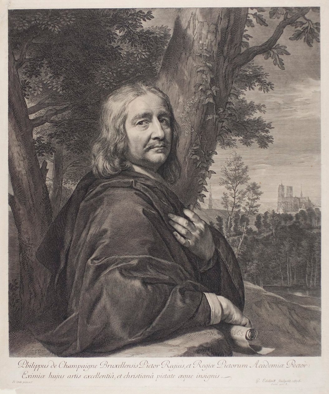 Philip of Champaigne tekijältä Gérard Edelinck