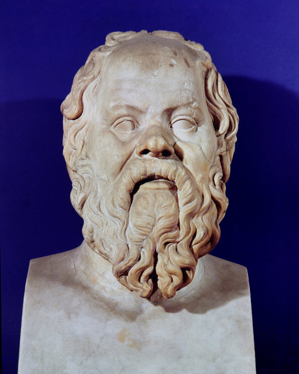 Sokrateen rintakuva (470-399 eKr.) tekijältä Greco Roman